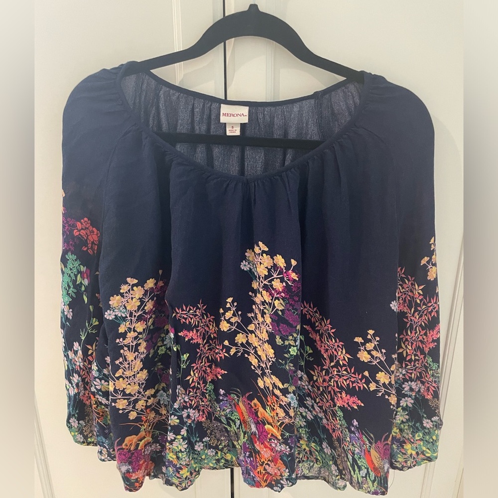 Floral Spring Top - Size S